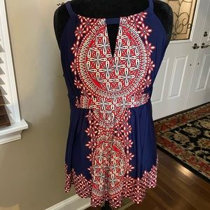 INC Dressy Tank with Crystal Embellishments